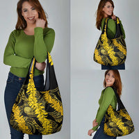 Hawaii Oahu Ilima Lei Grocery Bag LT7 - Polynesian Pride