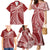 Tonga Independence Day Family Matching Mermaid Dress and Hawaiian Shirt Tongatapu Lion Ngatu Motifs