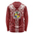 Tonga Independence Day Long Sleeve Shirt Tongatapu Lion Ngatu Motifs