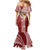 Tonga Independence Day Mermaid Dress Tongatapu Lion Ngatu Motifs