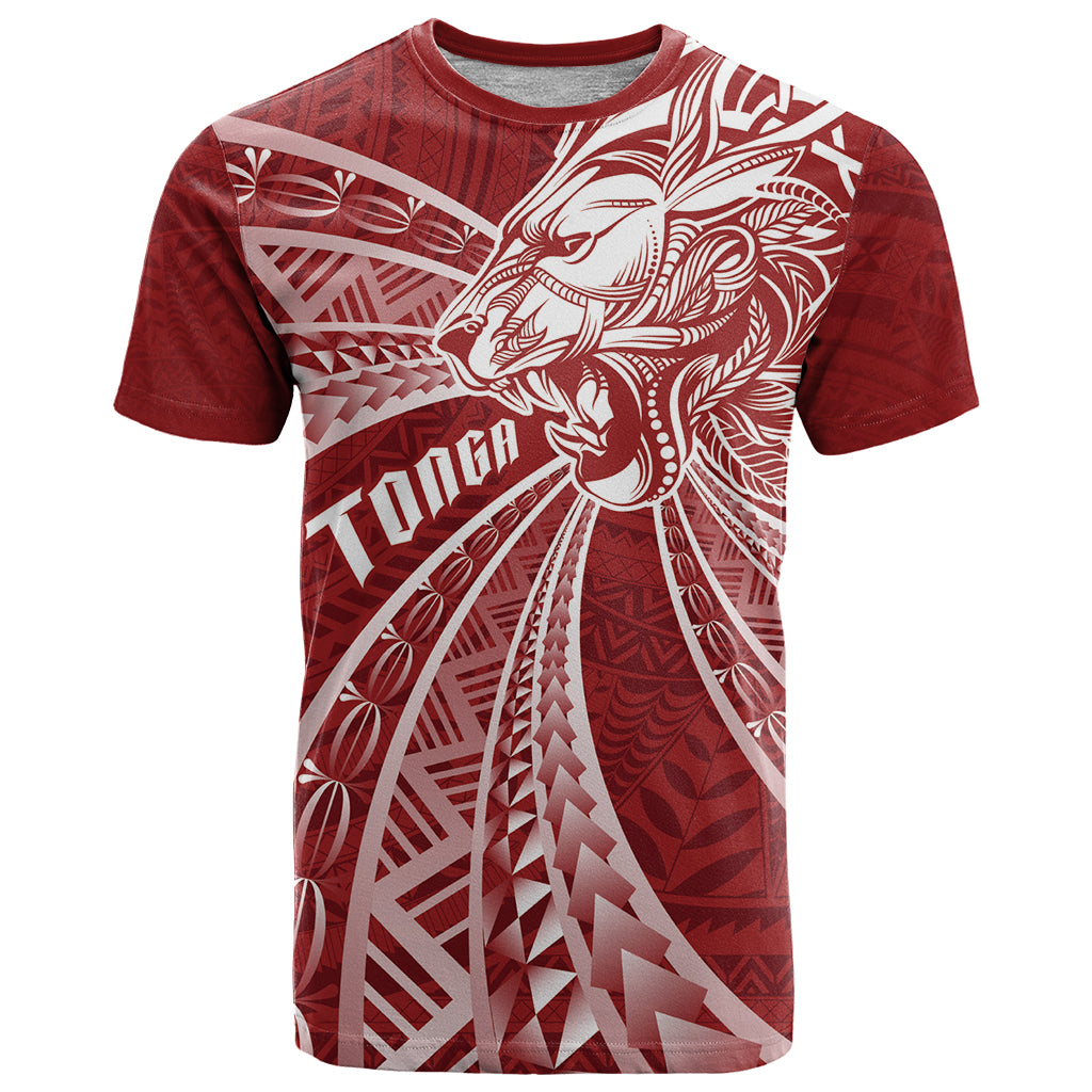 Tonga Independence Day T Shirt Tongatapu Lion Ngatu Motifs