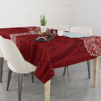Tonga Independence Day Tablecloth Tongatapu Lion Ngatu Motifs LT7 - Polynesian Pride