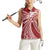 Tonga Independence Day Women Sleeveless Polo Shirt Tongatapu Lion Ngatu Motifs