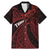 Tonga Independence Day Family Matching Mermaid Dress and Hawaiian Shirt Tongatapu Lion Ngatu Motifs Black Ver.