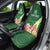 Fiji Ballantine Memorial High School Personalised Car Seat Cover Masi Tapa Mix Plumeria