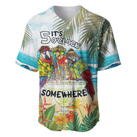 It's 5 o'clock Somewhere Baseball Jersey Beach Party - Polynesian Pride