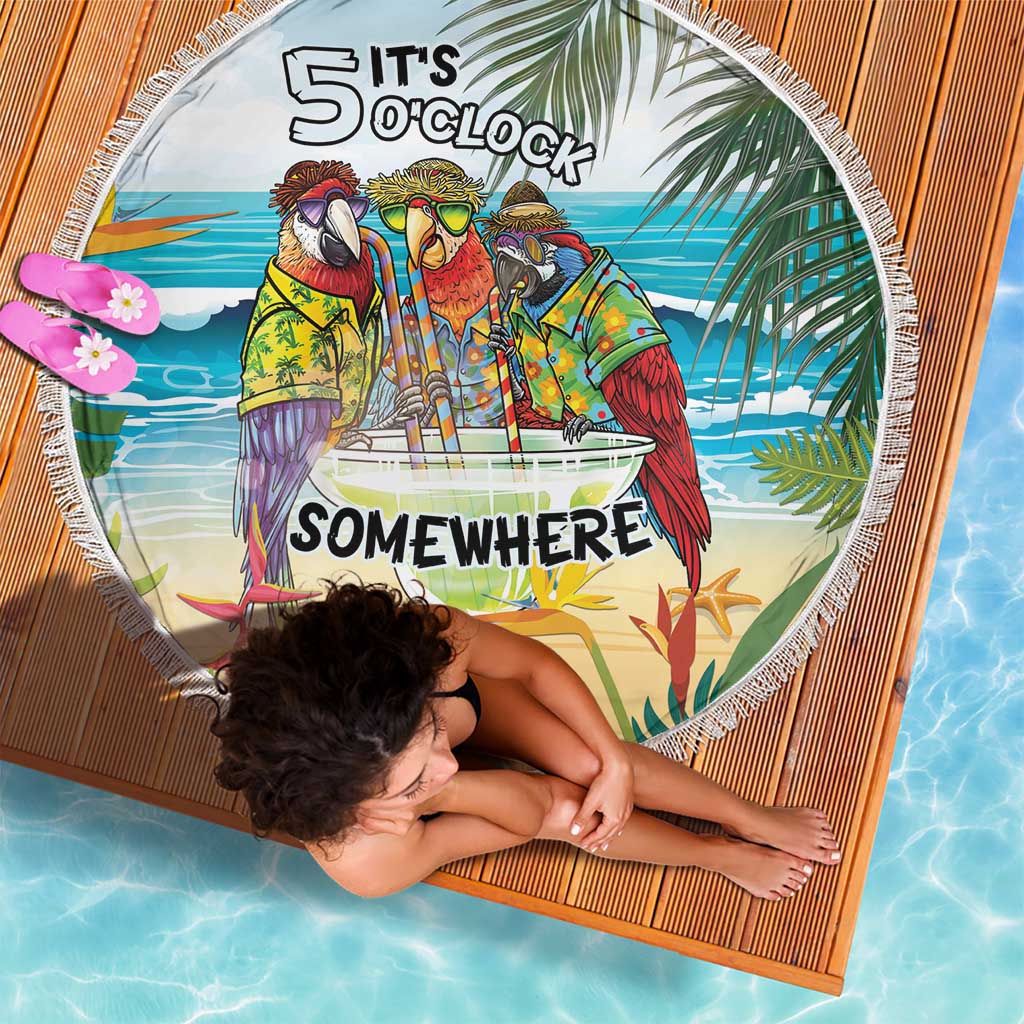 It's 5 o'clock Somewhere Beach Blanket Beach Party LT7 - Polynesian Pride