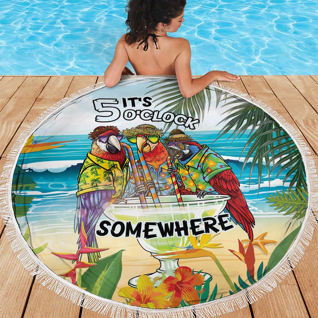 It's 5 o'clock Somewhere Beach Blanket Beach Party LT7 - Polynesian Pride