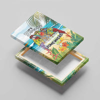 It's 5 o'clock Somewhere Canvas Wall Art Beach Party LT7 - Polynesian Pride