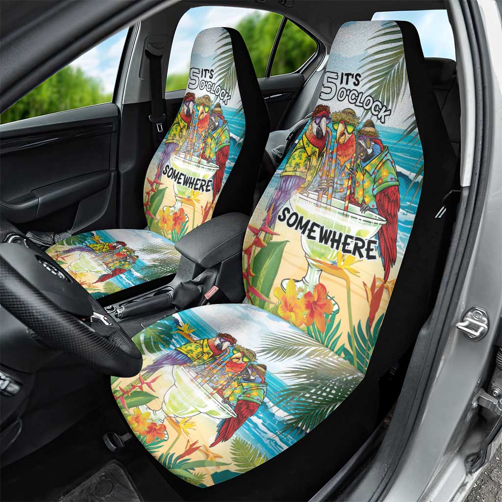It's 5 o'clock Somewhere Car Seat Cover Beach Party - Polynesian Pride