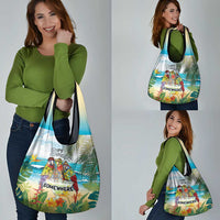 It's 5 o'clock Somewhere Grocery Bag Beach Party LT7 - Polynesian Pride