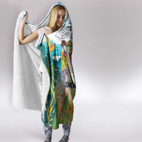 It's 5 o'clock Somewhere Hooded Blanket Beach Party - Polynesian Pride