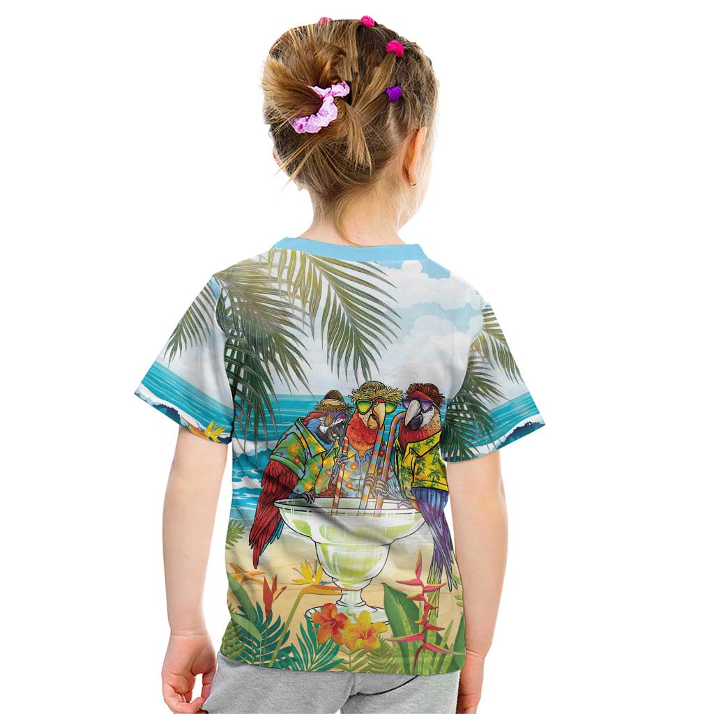 It's 5 o'clock Somewhere Kid T Shirt Beach Party - Polynesian Pride