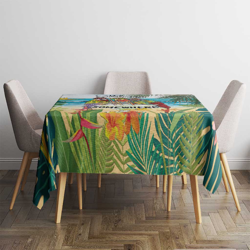 It's 5 o'clock Somewhere Tablecloth Beach Party LT7 - Polynesian Pride