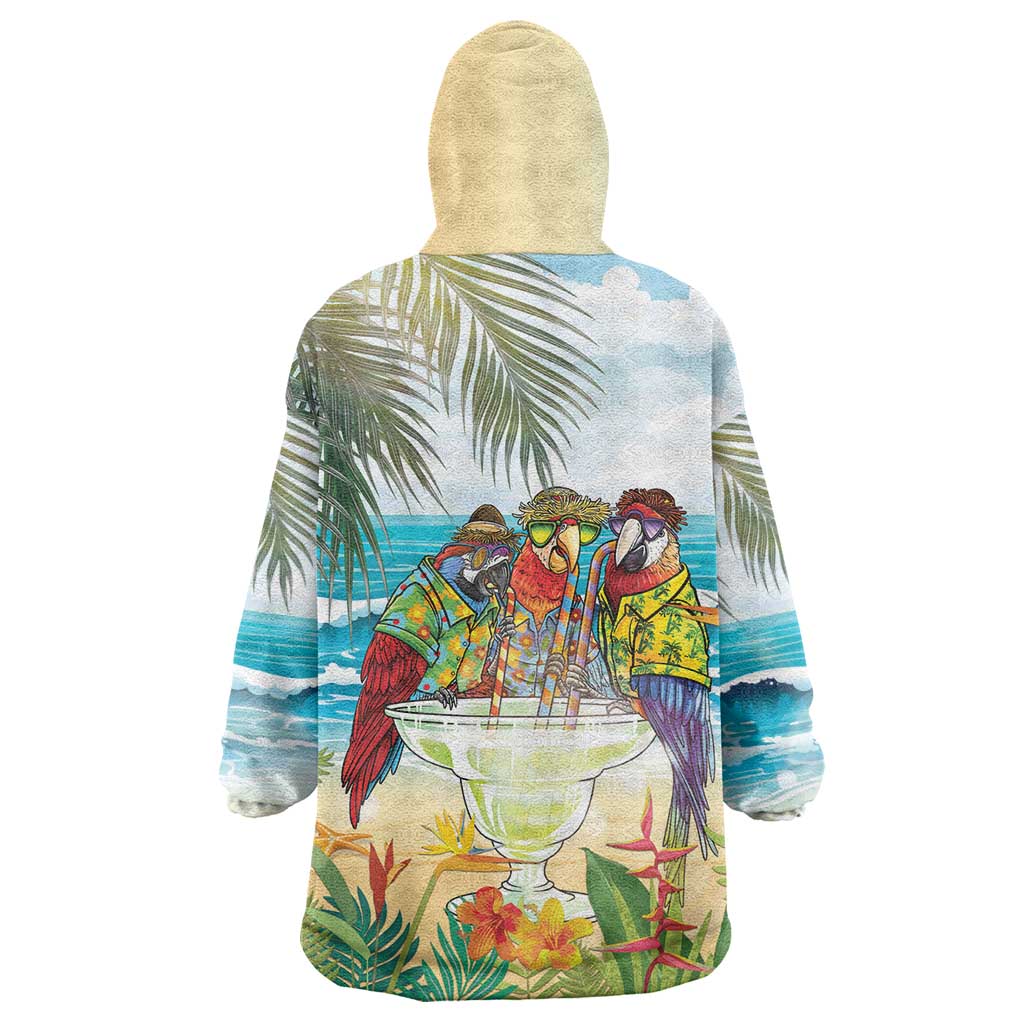 It's 5 o'clock Somewhere Wearable Blanket Hoodie Beach Party LT7 - Polynesian Pride