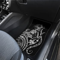 Aloha Hawaii Turtles Floral Car Mats Obsidian Glaze