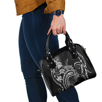 Aloha Hawaii Turtles Floral Shoulder Handbag Obsidian Glaze