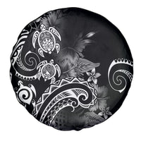 Aloha Hawaii Turtles Floral Spare Tire Cover Obsidian Glaze