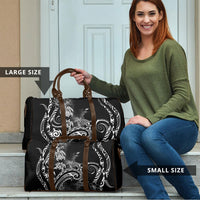 Aloha Hawaii Turtles Floral Travel Bag Obsidian Glaze