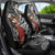 Tahiti Islands Polynesian Plumeria Car Seat Cover Tahitian Vahine 'Ote'a - Black