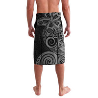 Tahiti Islands Polynesian Plumeria Lavalava Tahitian Vahine 'Ote'a - Black