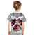 Polynesian Kid T Shirt Dog Lover With Beagle - Sunset At The Beach White Ver LT7 - Polynesian Pride