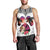 Polynesian Men Tank Top Dog Lover With Beagle - Sunset At The Beach White Ver LT7 - Polynesian Pride