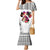 Polynesian Mermaid Dress Dog Lover With Beagle - Sunset At The Beach White Ver LT7 Women White - Polynesian Pride