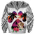 Polynesian Sweatshirt Dog Lover With Beagle - Sunset At The Beach White Ver LT7 - Polynesian Pride