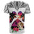 Polynesian T Shirt Dog Lover With Beagle - Sunset At The Beach White Ver LT7 - Polynesian Pride