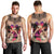 Polynesian Men Tank Top Dog Lover With Beagle - Sunset At The Beach Brown Ver LT7 - Polynesian Pride