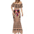 Polynesian Mermaid Dress Dog Lover With Beagle - Sunset At The Beach Brown Ver LT7 - Polynesian Pride