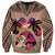 Polynesian Sweatshirt Dog Lover With Beagle - Sunset At The Beach Brown Ver LT7 Unisex Brown - Polynesian Pride