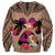 Polynesian Sweatshirt Dog Lover With Beagle - Sunset At The Beach Brown Ver LT7 - Polynesian Pride