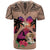 Polynesian T Shirt Dog Lover With Beagle - Sunset At The Beach Brown Ver LT7 - Polynesian Pride