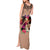 Polynesian Tank Maxi Dress Dog Lover With Beagle - Sunset At The Beach Brown Ver LT7 - Polynesian Pride