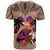 Polynesian T Shirt Dog Lover With Border Collie - Sunset At The Beach Brown Ver LT7 - Polynesian Pride