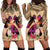 Polynesian Hoodie Dress Dog Lover With German Shepherd - Sunset At The Beach LT7 - Polynesian Pride