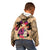 Polynesian Kid Hoodie Dog Lover With German Shepherd - Sunset At The Beach LT7 - Polynesian Pride