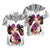 Polynesian Hawaiian Shirt Dog Lover With German Shepherd - Sunset At The Beach White Ver LT7 - Polynesian Pride