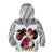 Polynesian Kid Hoodie Dog Lover With German Shepherd - Sunset At The Beach White Ver LT7 - Polynesian Pride