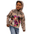 Polynesian Kid Hoodie Dog Lover With German Shepherd - Sunset At The Beach Brown Ver LT7 - Polynesian Pride