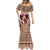 Polynesian Mermaid Dress Dog Lover With German Shepherd - Sunset At The Beach Brown Ver LT7 - Polynesian Pride