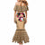 Polynesian Mermaid Dress Dog Lover With Samoyed - Sunset At The Beach LT7 - Polynesian Pride