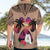 Polynesian Hawaiian Shirt Dog Lover With Samoyed - Sunset At The Beach Brown Ver LT7 - Polynesian Pride