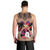 Polynesian Men Tank Top Dog Lover With Samoyed - Sunset At The Beach Brown Ver LT7 - Polynesian Pride