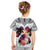 Polynesian Kid T Shirt Dog Lover With Shiba Inu - Sunset At The Beach White Ver LT7 - Polynesian Pride