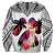 Polynesian Sweatshirt Dog Lover With Shiba Inu - Sunset At The Beach White Ver LT7 - Polynesian Pride