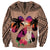 Polynesian Sweatshirt Dog Lover With Shiba Inu - Sunset At The Beach Brown Ver LT7 - Polynesian Pride