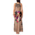 Polynesian Tank Maxi Dress Dog Lover With Shiba Inu - Sunset At The Beach Brown Ver LT7 - Polynesian Pride